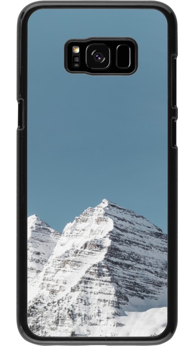 Coque Samsung Galaxy S8+ - Winter 22 blue sky mountain