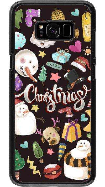 Coque Samsung Galaxy S8+ - Christmas 22 mixed pictos