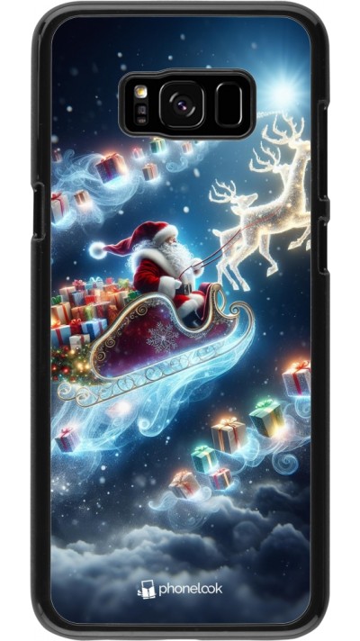 Coque Samsung Galaxy S8+ - Noël 2023 Père Noël enchanté