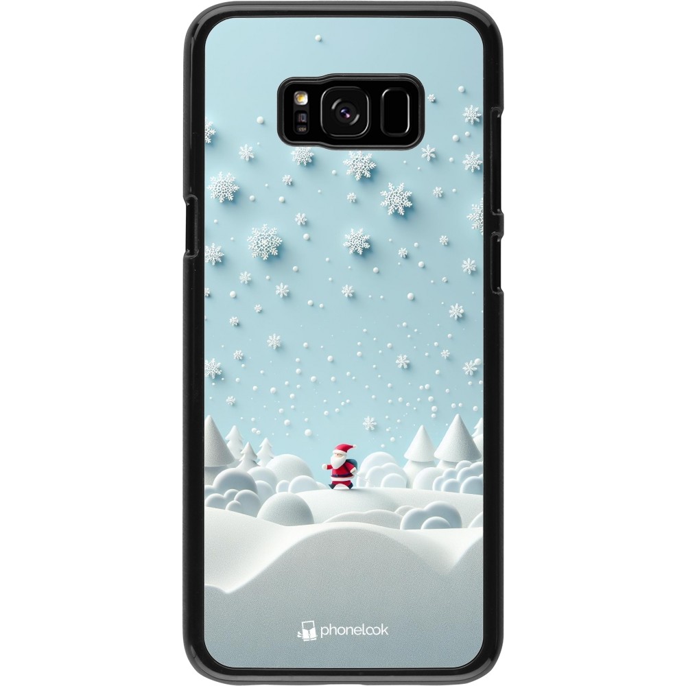Coque Samsung Galaxy S8+ - Noël 2023 Petit Père Flocon