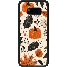 Coque Samsung Galaxy S8+ - Silicone rigide noir Autumn 2024 nature