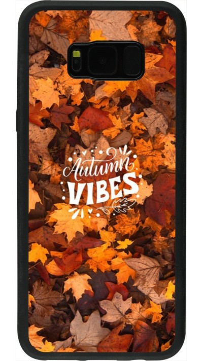 Coque Samsung Galaxy S8+ - Silicone rigide noir Autumn 25 Autumn vibes