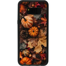 Coque Samsung Galaxy S8+ - Silicone rigide noir Autumn 25 Pumpkin