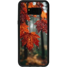 Coque Samsung Galaxy S8+ - Silicone rigide noir Autumn 25 Rain
