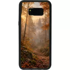 Coque Samsung Galaxy S8+ - Silicone rigide noir Autumn 26 Autumn walk
