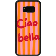 Coque Samsung Galaxy S8+ - Silicone rigide noir Bye Bella 2026