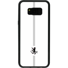 Samsung Galaxy S8+ Case Hülle - Silikon schwarz Kanton AR weiss