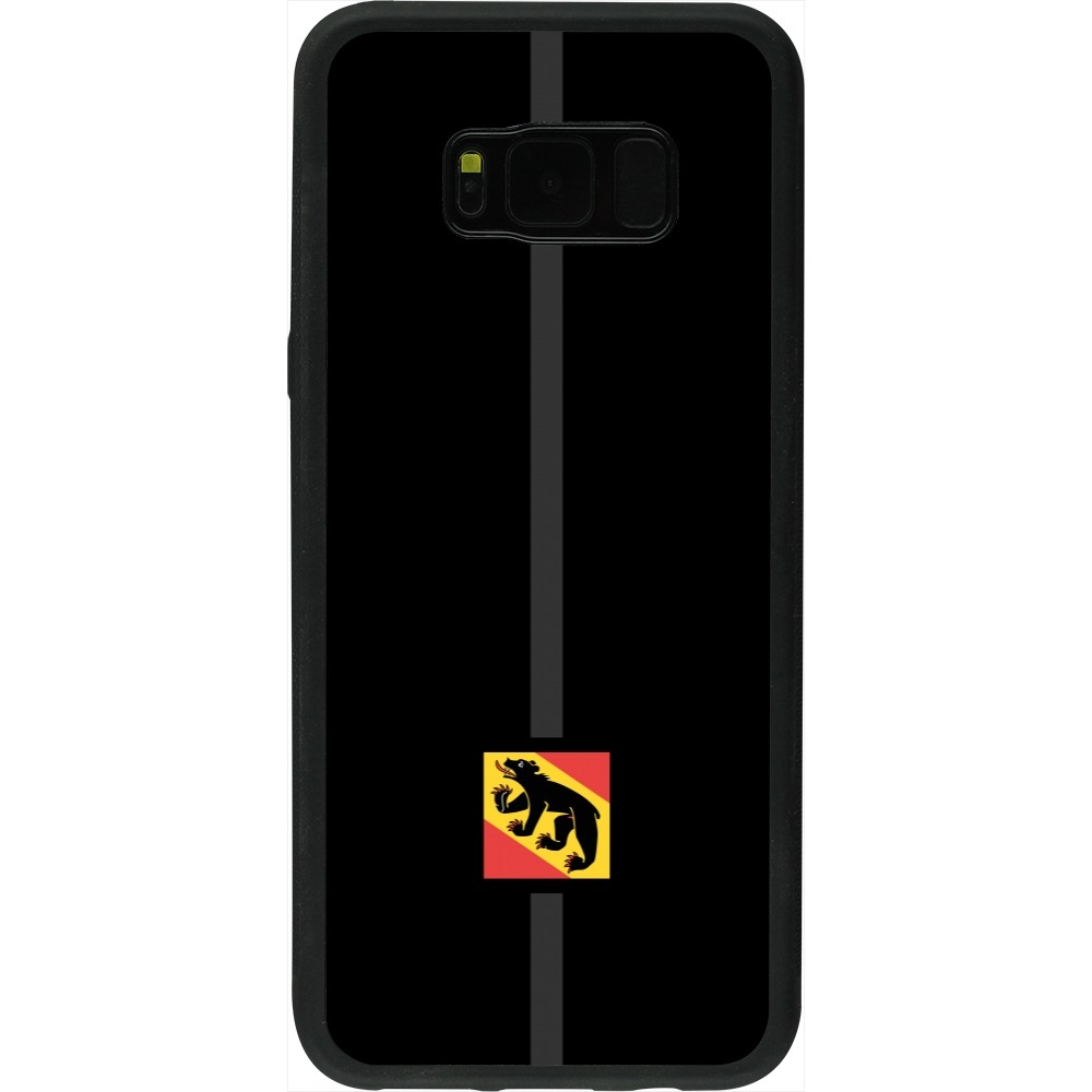 Samsung Galaxy S8+ Case Hülle - Silikon schwarz Kanton BE schwarz