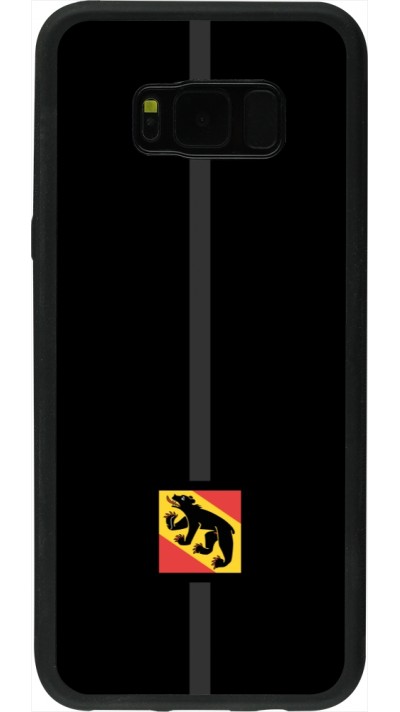 Samsung Galaxy S8+ Case Hülle - Silikon schwarz Kanton BE schwarz