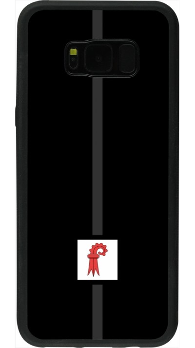 Samsung Galaxy S8+ Case Hülle - Silikon schwarz Kanton BL schwarz