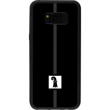 Samsung Galaxy S8+ Case Hülle - Silikon schwarz Kanton BS schwarz