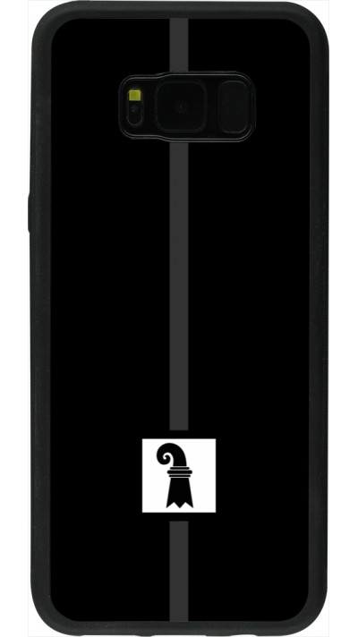 Samsung Galaxy S8+ Case Hülle - Silikon schwarz Kanton BS schwarz