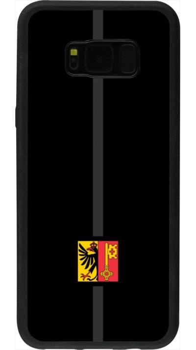 Samsung Galaxy S8+ Case Hülle - Silikon schwarz Kanton GE schwarz