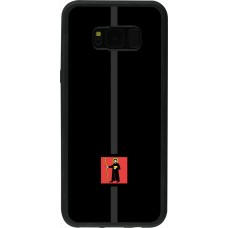Coque Samsung Galaxy S8+ - Silicone rigide noir Canton GL noir