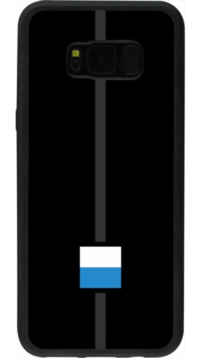 Samsung Galaxy S8+ Case Hülle - Silikon schwarz Kanton LU schwarz