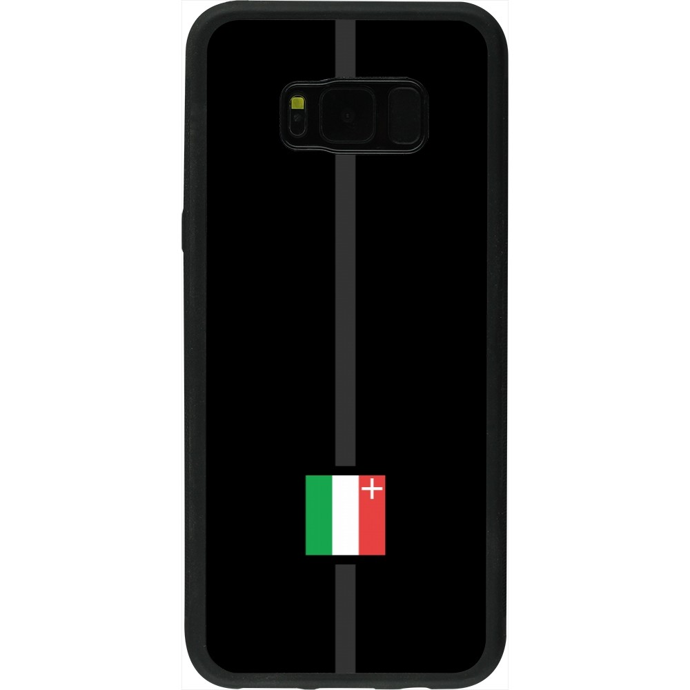 Samsung Galaxy S8+ Case Hülle - Silikon schwarz Kanton NE schwarz