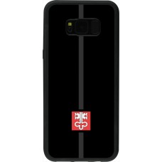 Samsung Galaxy S8+ Case Hülle - Silikon schwarz Kanton NW schwarz