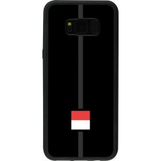 Samsung Galaxy S8+ Case Hülle - Silikon schwarz Kanton SO schwarz