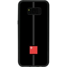 Samsung Galaxy S8+ Case Hülle - Silikon schwarz Kanton SZ schwarz