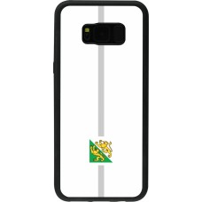 Samsung Galaxy S8+ Case Hülle - Silikon schwarz Kanton TG weiss