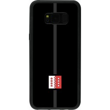 Samsung Galaxy S8+ Case Hülle - Silikon schwarz Kanton VS schwarz