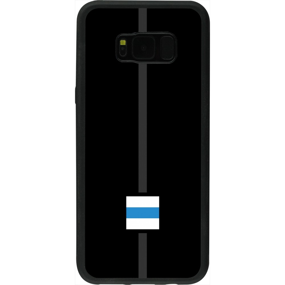 Samsung Galaxy S8+ Case Hülle - Silikon schwarz Kanton ZG schwarz