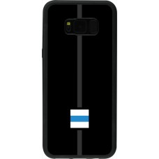 Samsung Galaxy S8+ Case Hülle - Silikon schwarz Kanton ZG schwarz