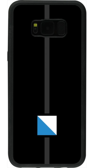 Samsung Galaxy S8+ Case Hülle - Silikon schwarz Kanton ZH schwarz
