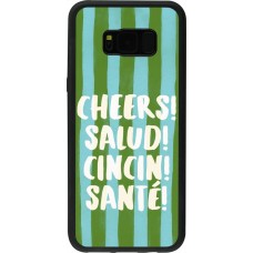 Coque Samsung Galaxy S8+ - Silicone rigide noir Cheers 2026