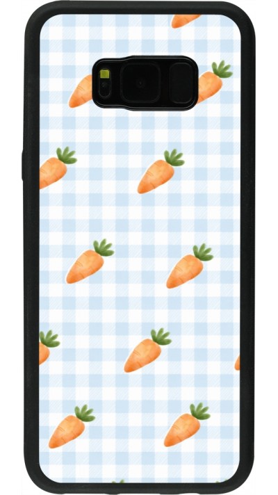 Coque Samsung Galaxy S8+ - Silicone rigide noir Easter 2026 Pattern carrots