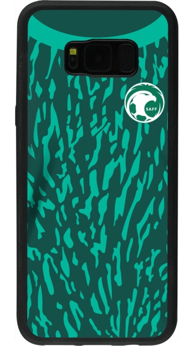 Samsung Galaxy S8+ Case Hülle - Silikon schwarz Saudi-Arabien 2022 personalisierbares Fussballtrikot Samsung Galaxy S8+ Case Hülle - Silikon schwarz Saudi-Arabien 2022 personalisierbares Fussballtrikot