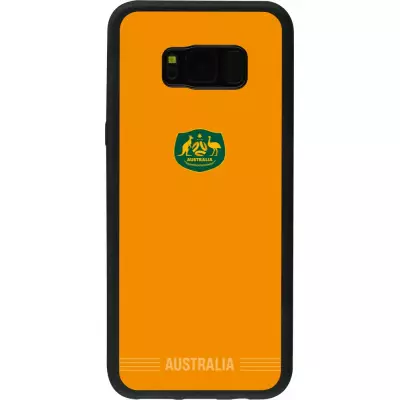 Samsung Galaxy S8+ Case Hülle - Silikon schwarz Australien 2026 personalisierbares Fussballtrikot