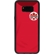 Samsung Galaxy S8+ Case Hülle - Silikon schwarz Kanada 2022 personalisierbares Fussballtrikot