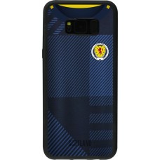 Coque Samsung Galaxy S8+ - Silicone rigide noir Maillot de football Ecosse personnalisable
