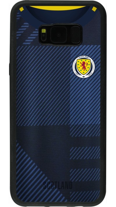 Samsung Galaxy S8+ Case Hülle - Silikon schwarz Schottland personalisierbares Fussballtrikot Samsung Galaxy S8+ Case Hülle - Silikon schwarz Schottland personalisierbares Fussballtrikot