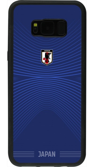 Samsung Galaxy S8+ Case Hülle - Silikon schwarz Japan 2022 personalisierbares Fussballtrikot