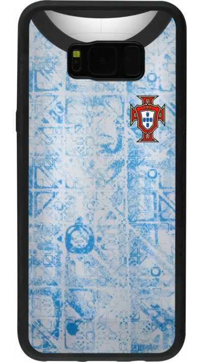 Samsung Galaxy S8+ Case Hülle - Silikon schwarz Portugal Away personalisierbares Fussballtrikot Samsung Galaxy S8+ Case Hülle - Silikon schwarz Portugal Away personalisierbares Fussballtrikot