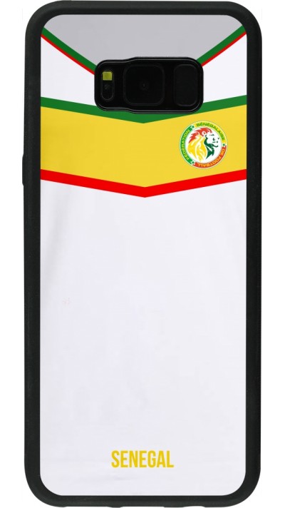 Samsung Galaxy S8+ Case Hülle - Silikon schwarz Senegal 2022 personalisierbares Fußballtrikot Samsung Galaxy S8+ Case Hülle - Silikon schwarz Senegal 2022 personalisierbares Fußballtrikot