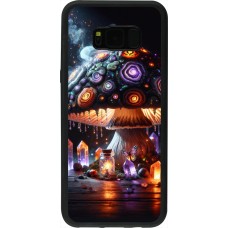 Samsung Galaxy S8+ Case Hülle - Silikon schwarz Halloween Zaubertrank Magie