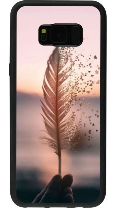 Coque Samsung Galaxy S8+ - Silicone rigide noir Hello September 11 19