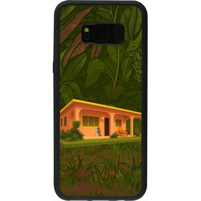 Coque Samsung Galaxy S8+ - Silicone rigide noir Benitos house DTMF