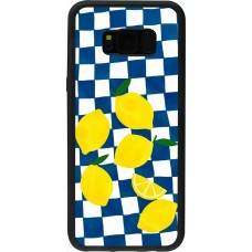 Coque Samsung Galaxy S8+ - Silicone rigide noir Illustration lemons 2026