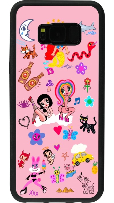 Samsung Galaxy S8+ Case Hülle - Silikon schwarz Karol G La Bichota Manana Sera Bonito