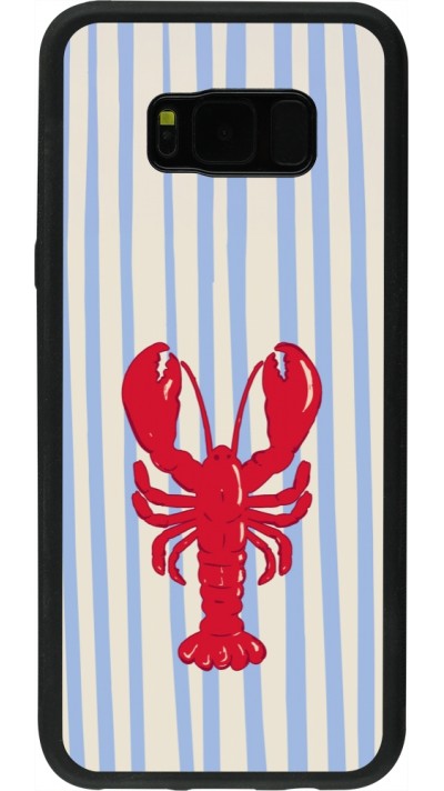 Coque Samsung Galaxy S8+ - Silicone rigide noir Red lobster 2026