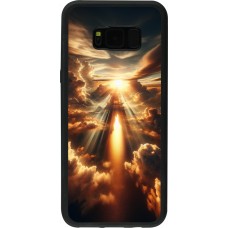 Samsung Galaxy S8+ Case Hülle - Silikon schwarz Himmelsleuchten Zenit