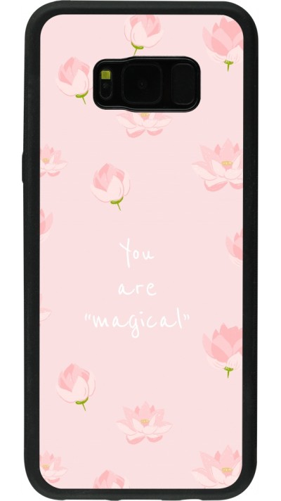 Coque Samsung Galaxy S8+ - Silicone rigide noir Mom 2023 your are magical