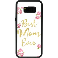 Samsung Galaxy S8+ Case Hülle - Silikon schwarz Mom 2024 best Mom ever