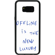 Samsung Galaxy S8+ Case Hülle - Silikon schwarz Offline is the new luxury