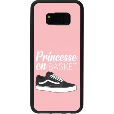Hülle Samsung Galaxy S8+ - Silikon schwarz princesse en basket
