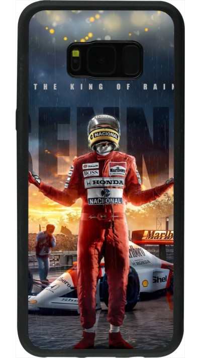 Coque Samsung Galaxy S8+ - Silicone rigide noir Senna The King of Rain